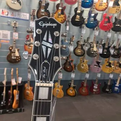 Epiphone Les Paul Custom Figured Trans Red 2